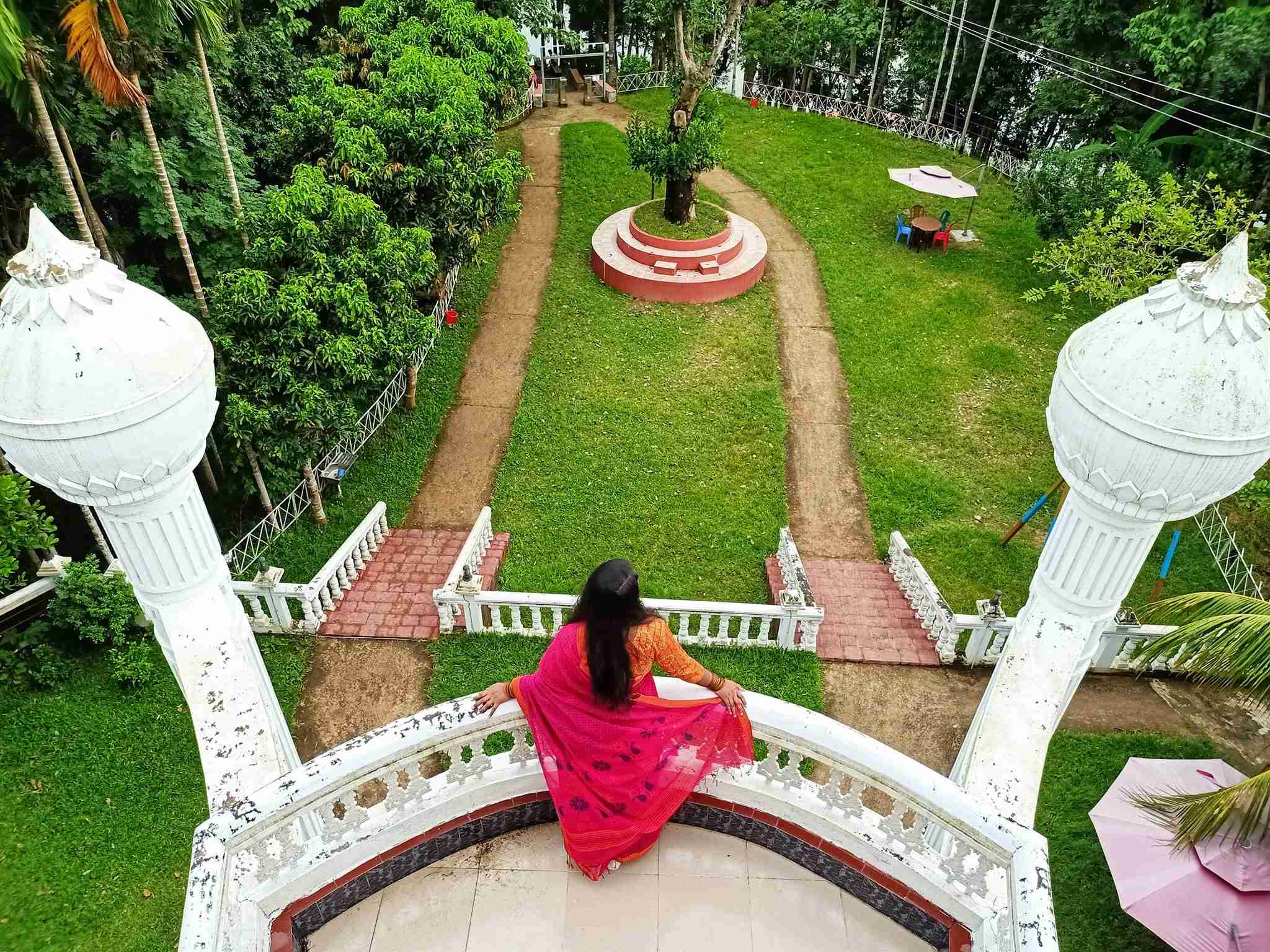 4th floor balconie view of Hill Taj Resort